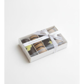 Батончики Гречишный чай & Карамель/Пралине Арахис & Финик 68г