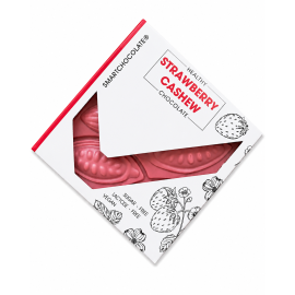 SmartChocolate® КЛУБНИКА & КЕШЬЮ 75г