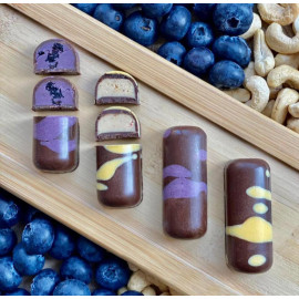  Батончики маракуйя /клубника & черника/смородина 65г