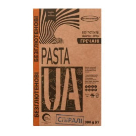 Gluten-free buckwheat pasta (spirals), 300 g, TM Healthy Generation