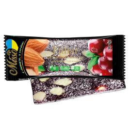  Батончик Фитбар «Клюква Миндаль» Misso 30г