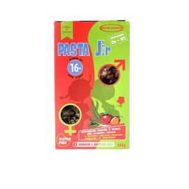 PASTA Junior gluten-free rice pasta with kelp, tomato, green onion, and paprika, Fusilly 240g, Healthy Generation