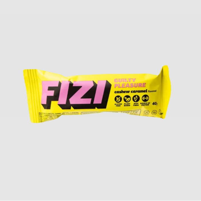 Fizi Guilty Pleasure Cashew Caramel Chocolate Bar 40 g