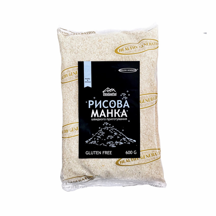 Instant Rice Semolina Gluten Free Non-GMO, 600 g