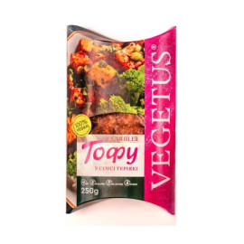 Tofu goulash in teriyaki sauce Vegetus 250g