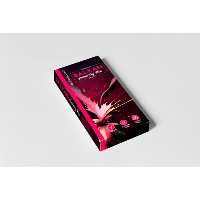 Balkan Raspberry Kiss Natural Chocolate 90g