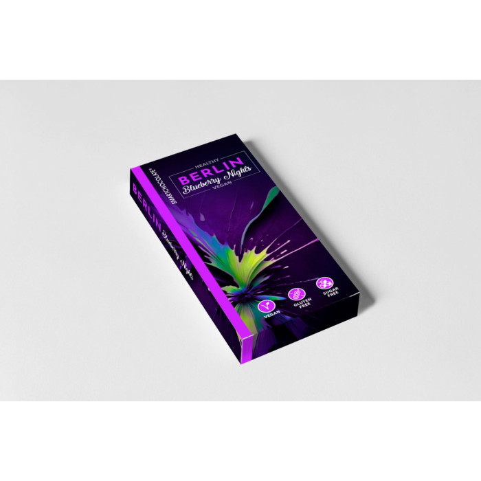 Natural chocolate Berlin Blueberry Nights 90g