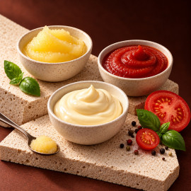 Ghee butter, sauces, mayonnaise  (1)