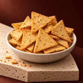 Snacks, breads