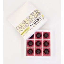 Natural sweets based on carob without sugar ‘FRUIT PASTILLA - WALNUT’, 120g box