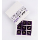 Натуральні цукерки на основі керобу без цукру «ВИШНЯ – КОНОПЛЯНИЙ ПРОТЕЇН», коробка 120г