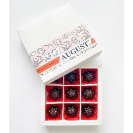 Natural sweets based on carob without sugar ‘GOJI-HAZELNUT’, 110g box