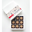 Natural sweets based on carob without sugar ‘COFFEE-PANCAKE CREAM’, 135g box