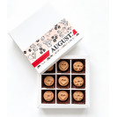 Natural sweets based on carob without sugar ‘COFFEE-PANCAKE CREAM’, 135g box