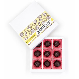 Natural sweets based on carob without sugar ‘FRUIT PASTILLA - WALNUT’, 120g box