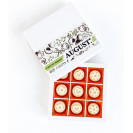 Natural sweets based on keroba without sugar ‘COCONUT - RICE BALLS’, 110g box