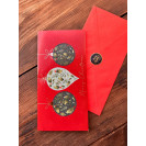 Новорічні листівки-вітання с конвертом та наліпкою(3)