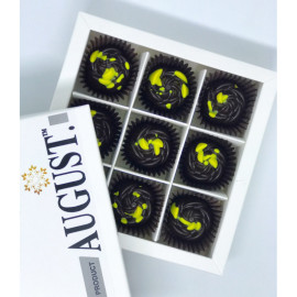 Natural sweets based on carob without sugar ‘Grapefruit-Pineapple’, 145g box