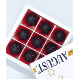 Natural sweets based on carob without sugar ‘GOJI-HAZELNUT’, 110g box