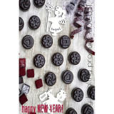 Натуральна цукерка на основі керобу без цукру «ФРУКТОВА ПАСТИЛА - ВОЛОСЬКИЙ ГОРІХ» 14г