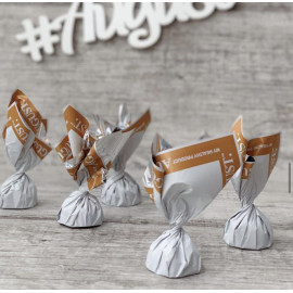 Natural candy based on carob without sugar ‘CHERRY - HEMP PROTEIN’ 13g